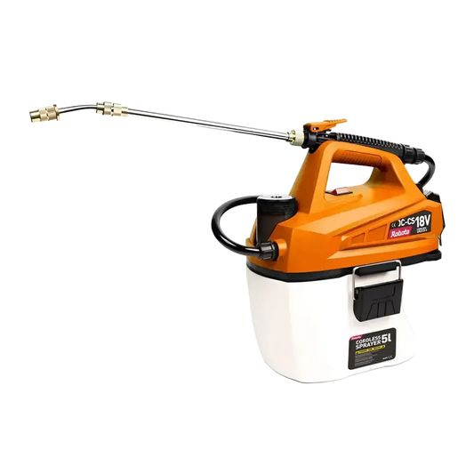 Robota DC-CS18V akkuruiskupullo 5l säiliöllä runko