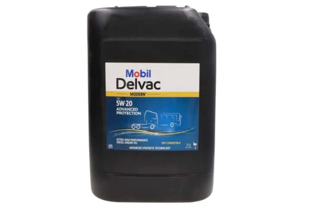 Moottoriöljy - 157626 - MOBIL Delvac Modern Advanced Protection 5W-20 20l MAN M 3977 Scania LDF-5