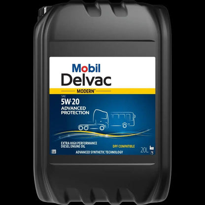 Moottoriöljy - 157626 - MOBIL Delvac Modern Advanced Protection 5W-20 20l MAN M 3977 Scania LDF-5