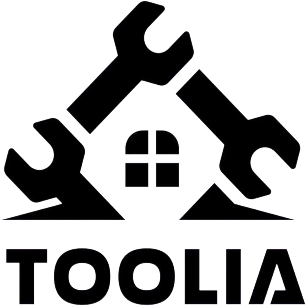 Musta avainmonistustyökalun kuvake, jonka keskellä talosuunnittelu, valkoinen tausta