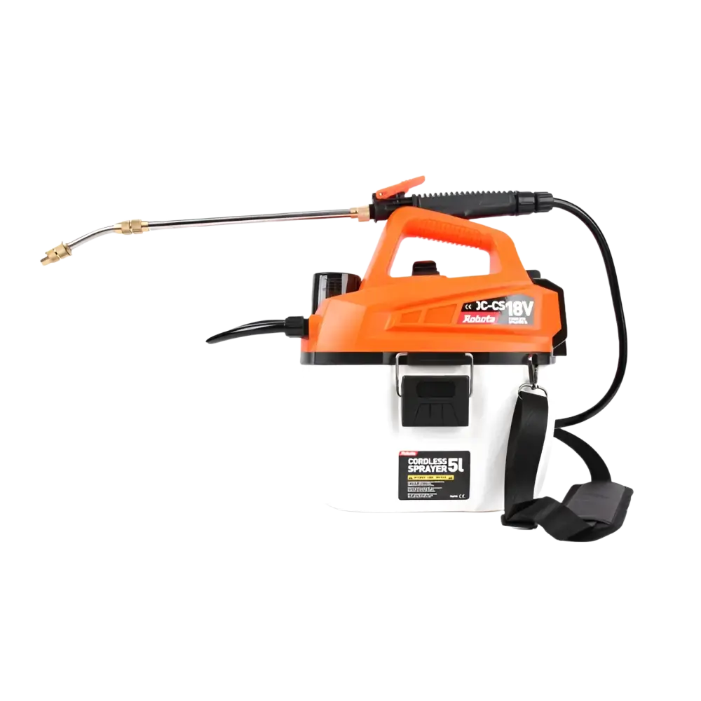 Robota DC-CS18V akkuruiskupullo 5l säiliöllä runko