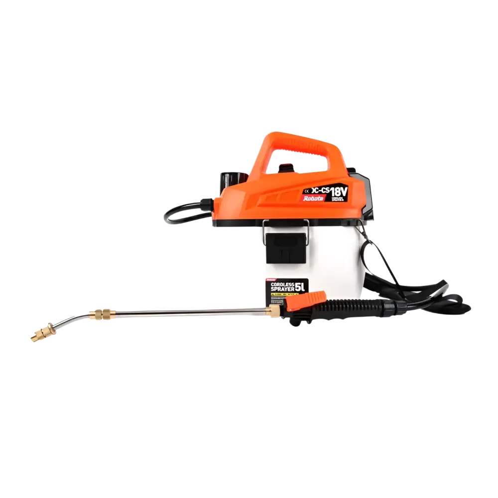 Robota DC-CS18V akkuruiskupullo 5l säiliöllä runko