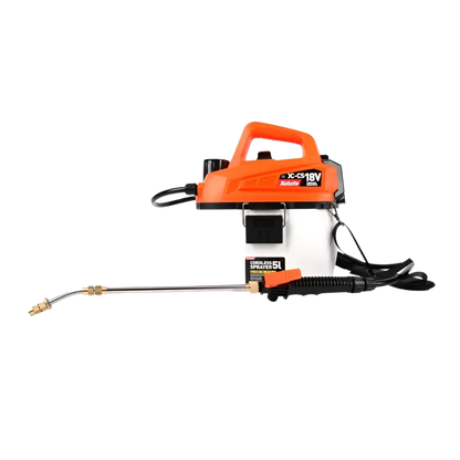 Robota DC-CS18V akkuruiskupullo 5l säiliöllä runko