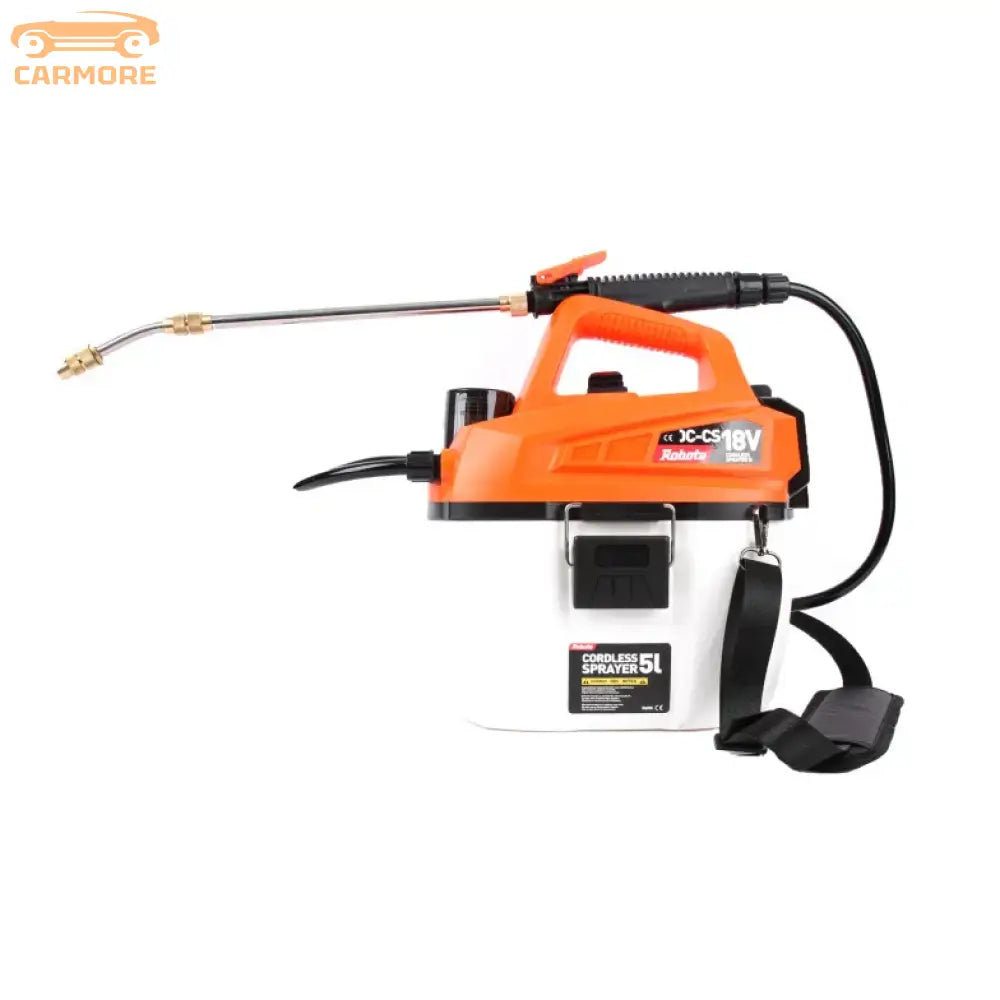 Robota DC-CS18V akkuruiskupullo 5l säiliöllä runko