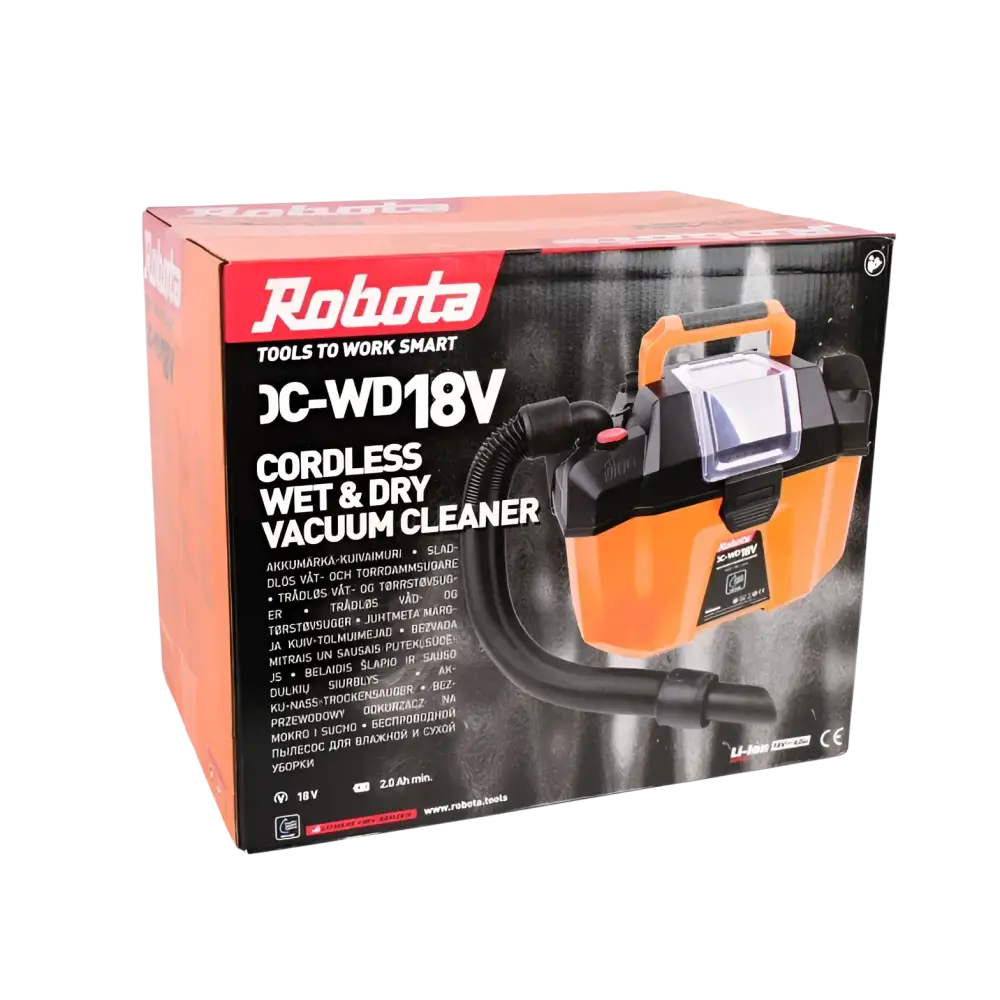 Robota DC-WD18V Märkä- kuivaimuri runko