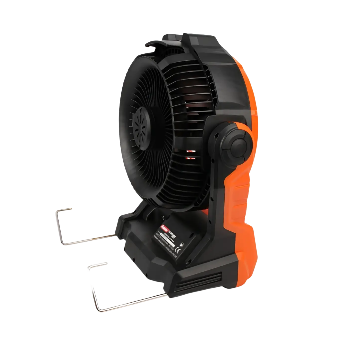 Robota dc-wf18v akkutuuletin oranssi ja musta kannettava akkujärjestelmällä ergonomisella rungolla