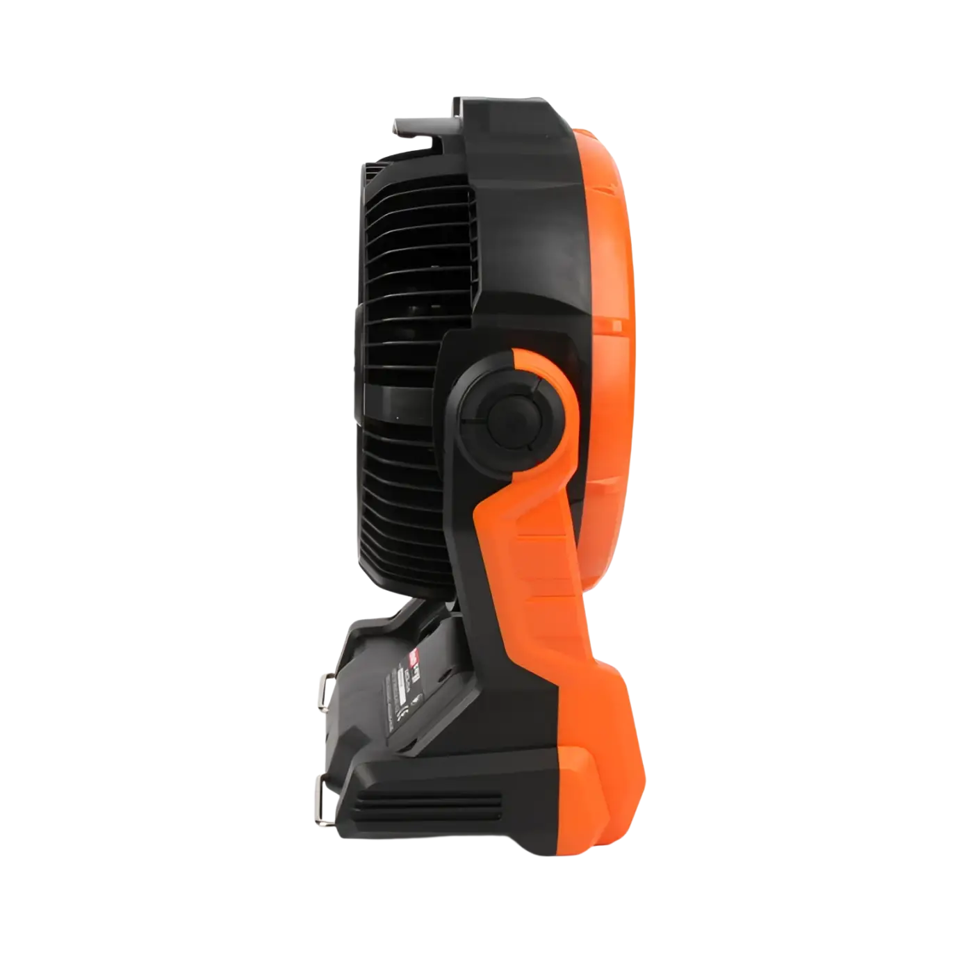 Robota dc-wf18v akkutuuletin oranssi mustalla rungolla ja kestävällä ergonomisella muotoilulla