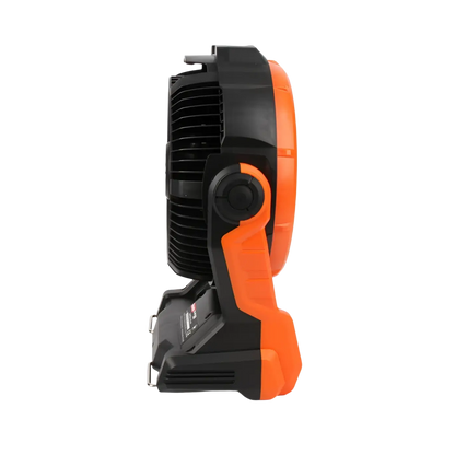 Robota dc-wf18v akkutuuletin oranssi mustalla rungolla ja kestävällä ergonomisella muotoilulla
