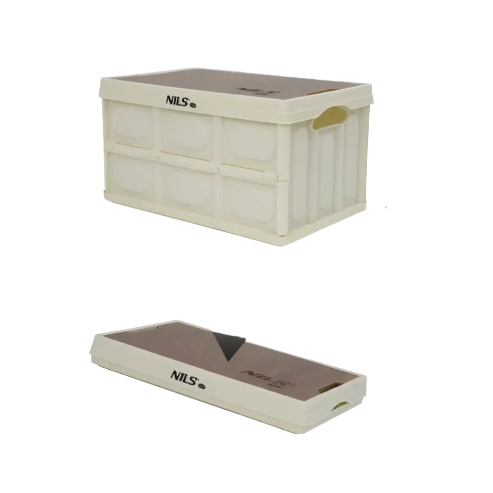 Taitettava säilytyslaatikko kannella 2in1 15ltr - Säilytyslaatikko caravan