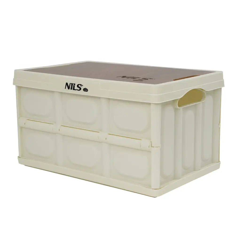 Taitettava säilytyslaatikko kannella 2in1 15ltr - Valkoinen - Säilytyslaatikko caravan