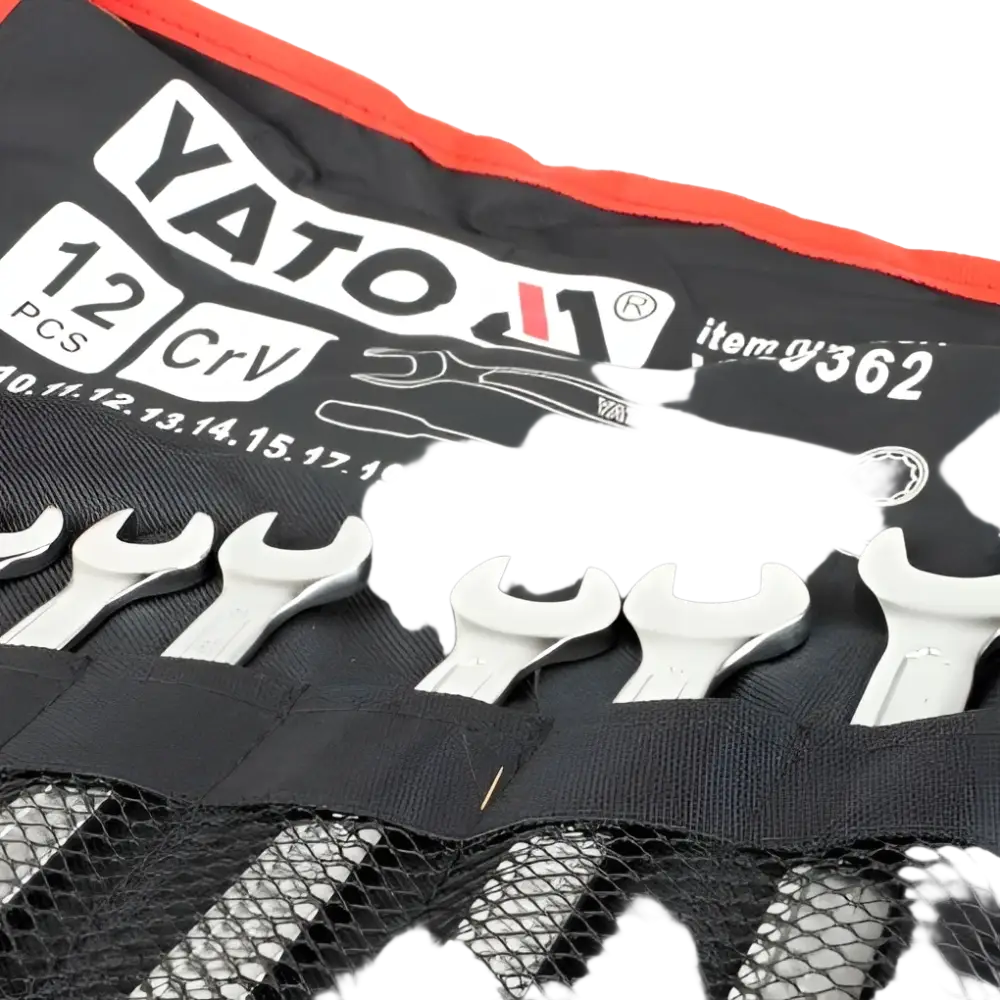 Yato Kiintolenkkisarja CrV 8-24 mm 12-osaa DIN3113