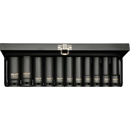 Yato Syvähylsysarja 1/2″ 11-os 10-24 mm CrMo SCM-440