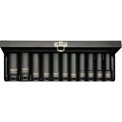 Yato Syvähylsysarja 1/2″ 11-os 10-24 mm CrMo SCM-440